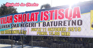 Sholat Istisqa SMANSABA